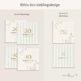 Gaestebuch Geburtstage Beige