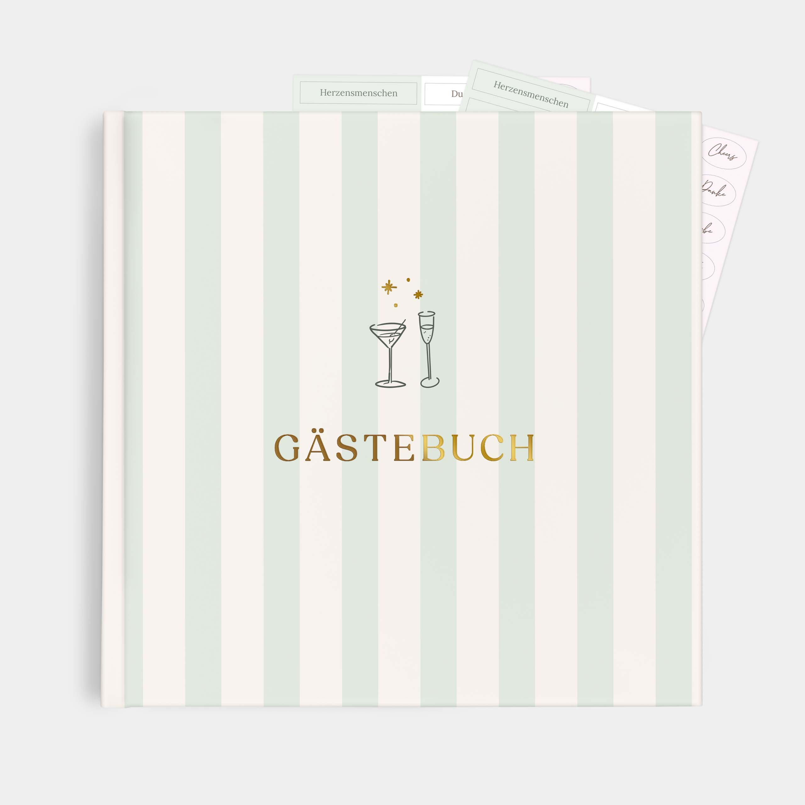 Gaestebuch Geburtstage Streifen