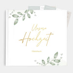 Gästebuch zur Hochzeit Greenery