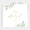 Gästebuch zur Hochzeit Greenery