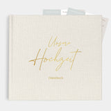 Gästebuch zur Hochzeit Offwhite