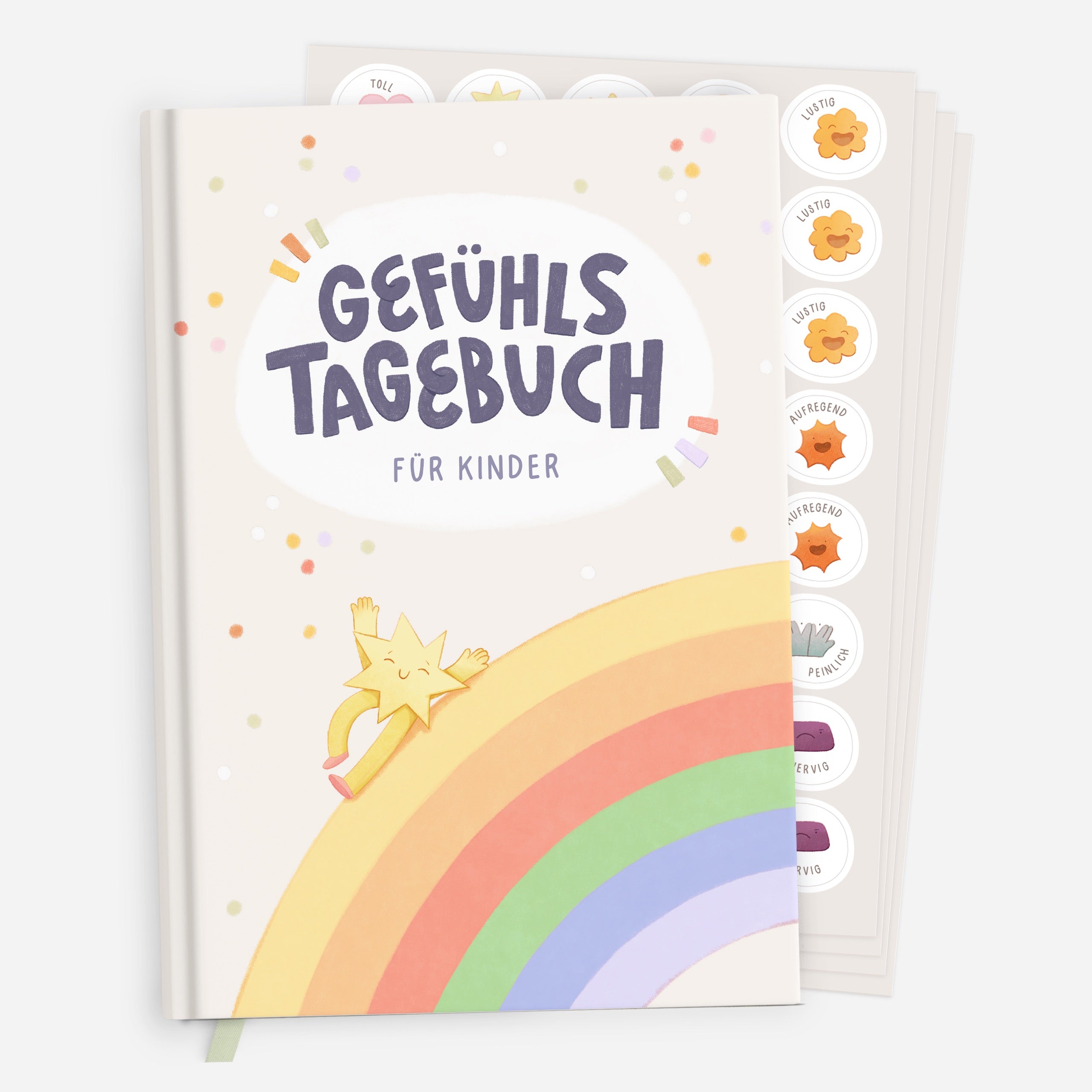 Gefühlstagebuch Regenbogen