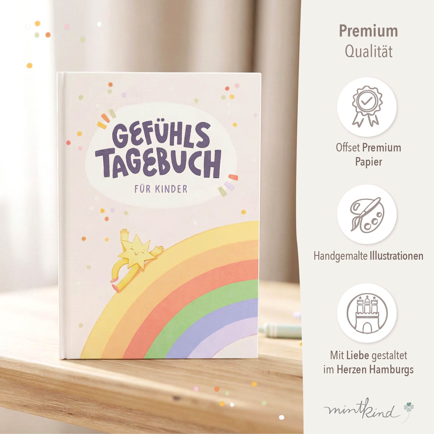 Gefühlstagebuch Regenbogen