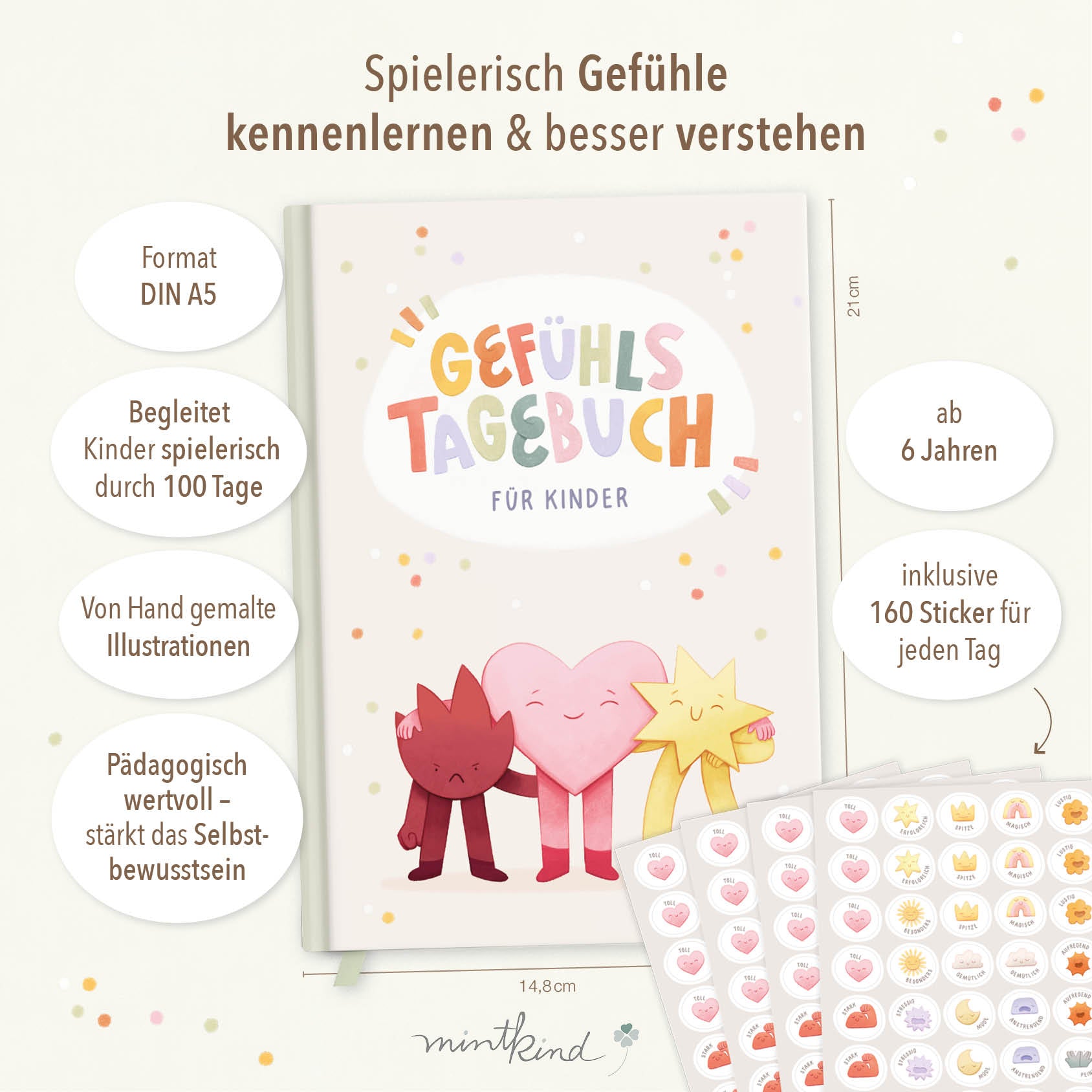 Gefühlstagebuch Kinder Gefühle 