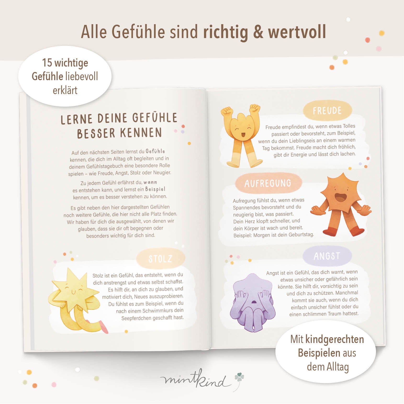 Gefühlstagebuch Kinder Gefühle 