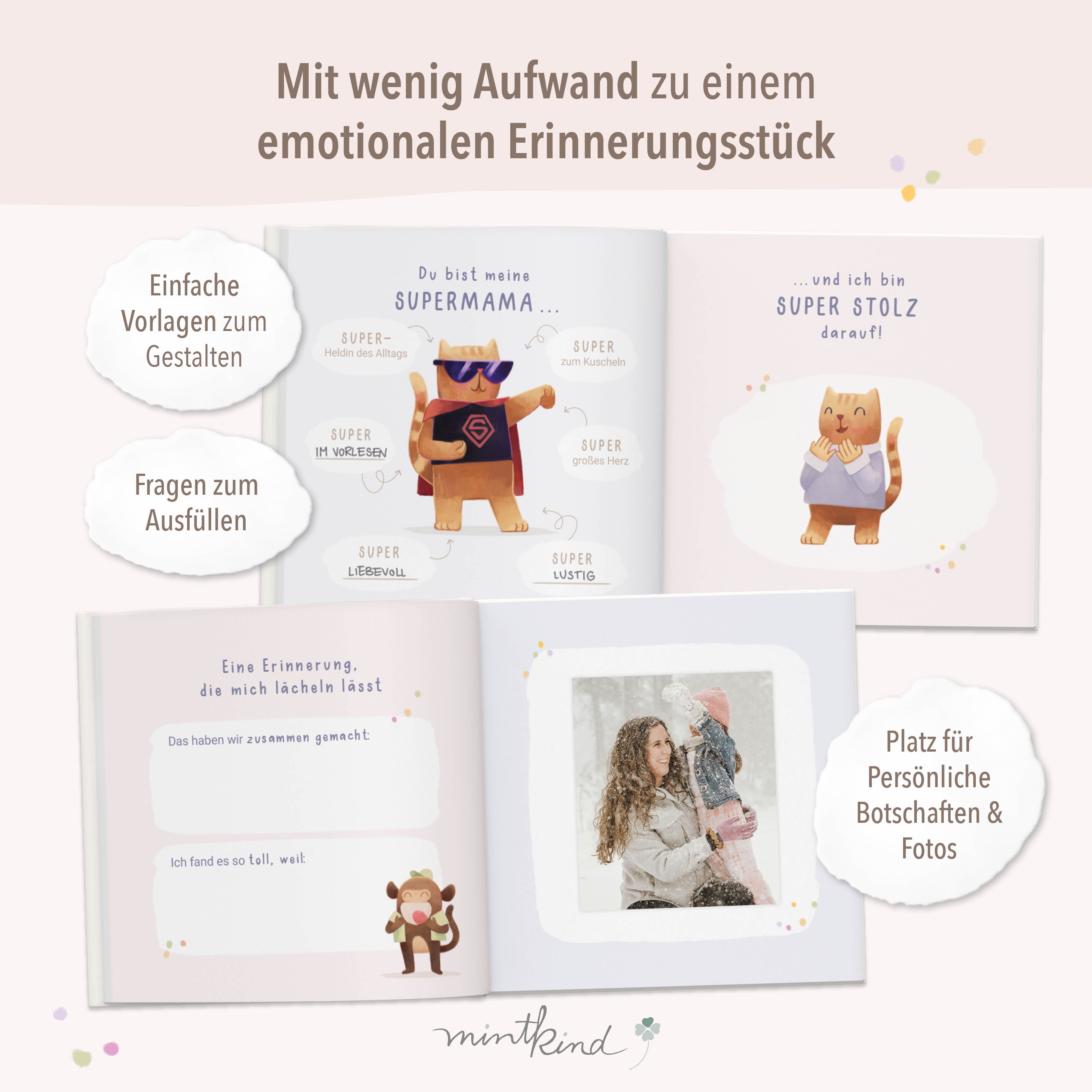 Geschenkbuch Ausfüllbuch Mama