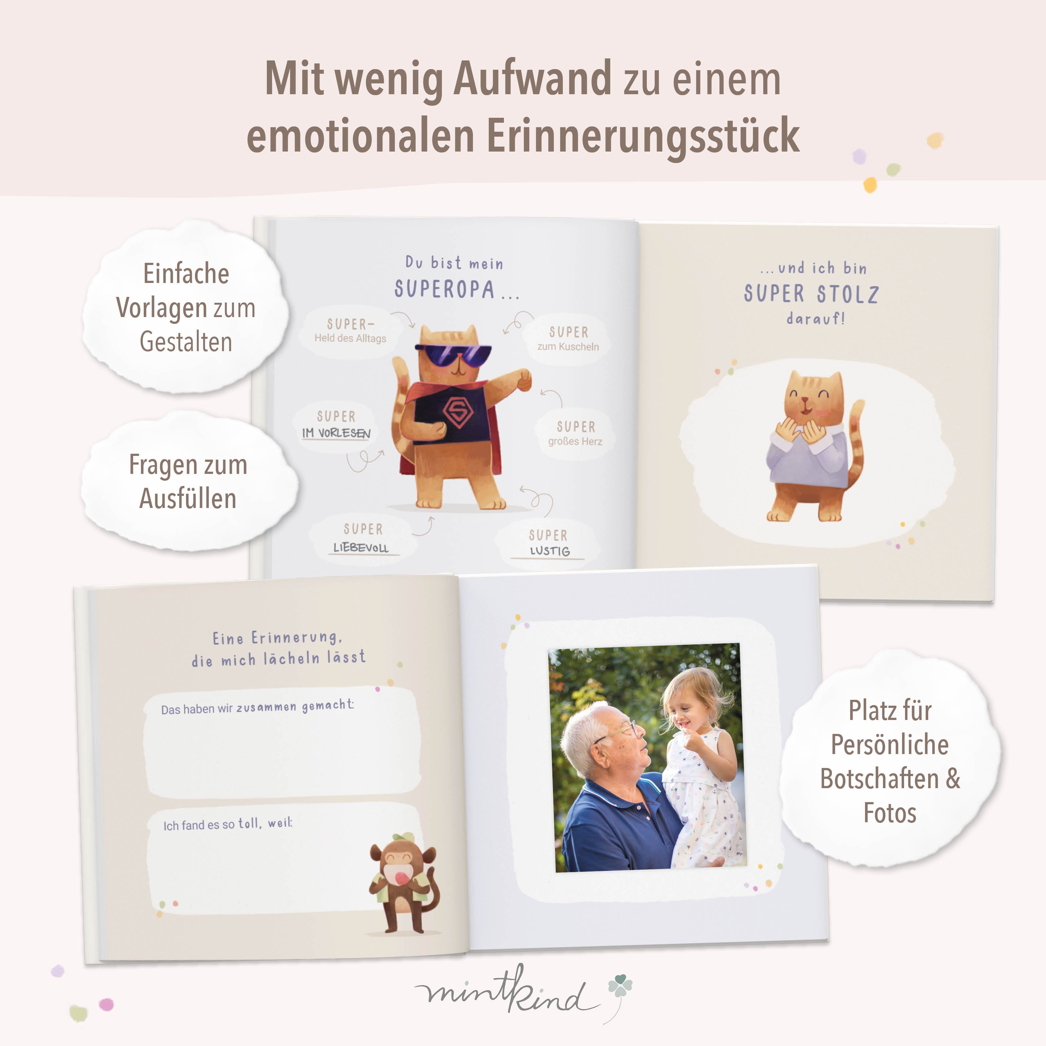 Geschenkbuch Opa Erinnerung 