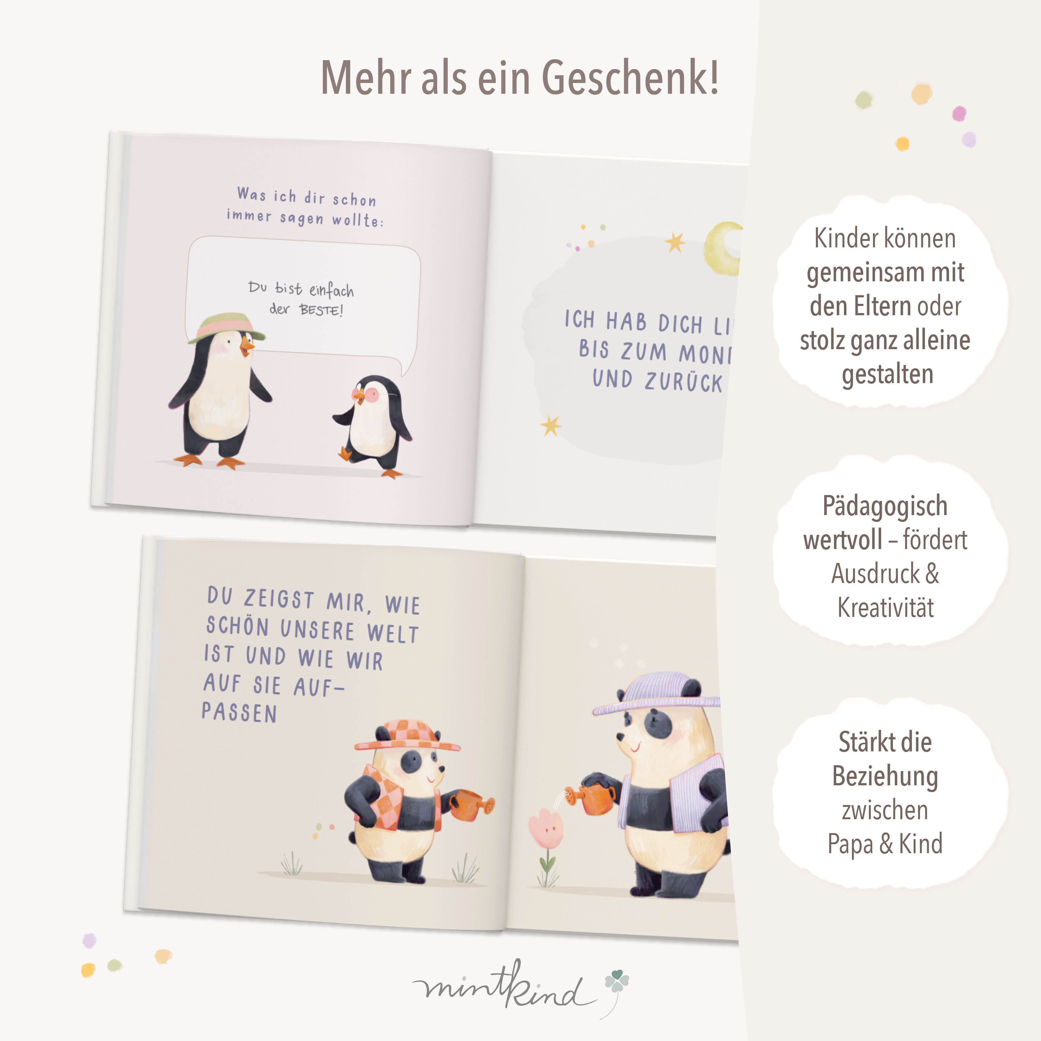 Geschenkbuch Papa Erinnerung 