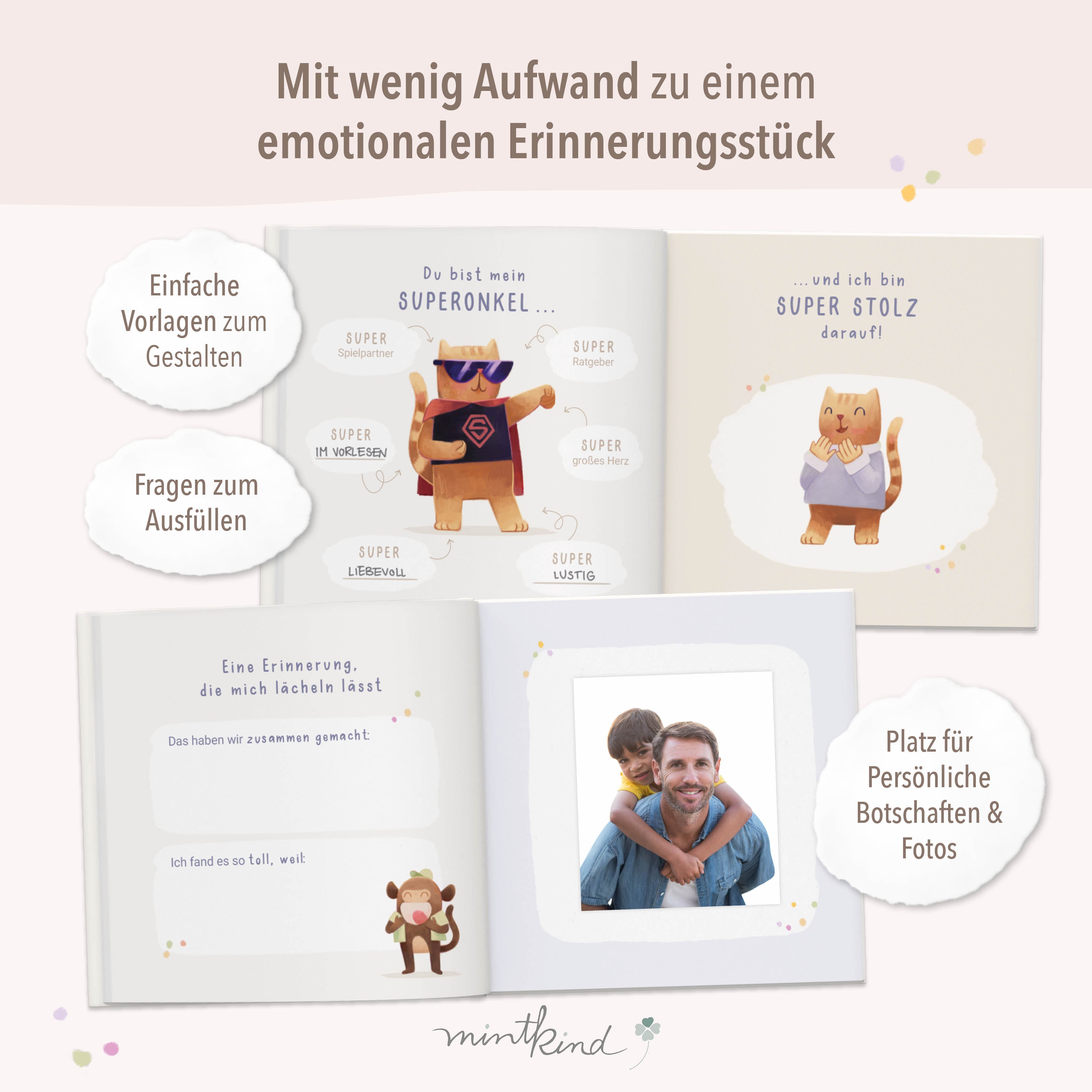 Geschenkbuch Patenonkel Ausfüllbuch