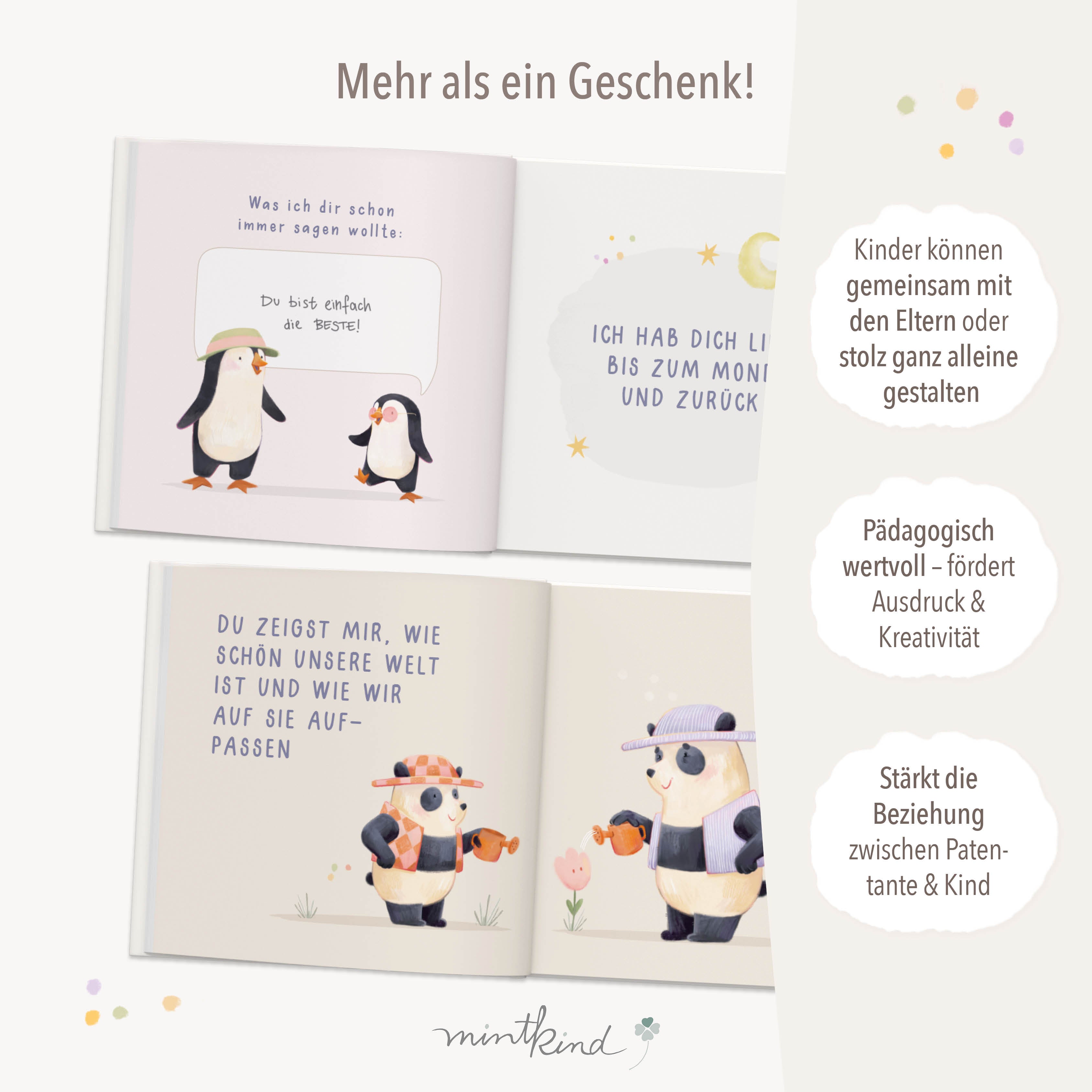 Geschenkbuch Patentante Erinnerung 