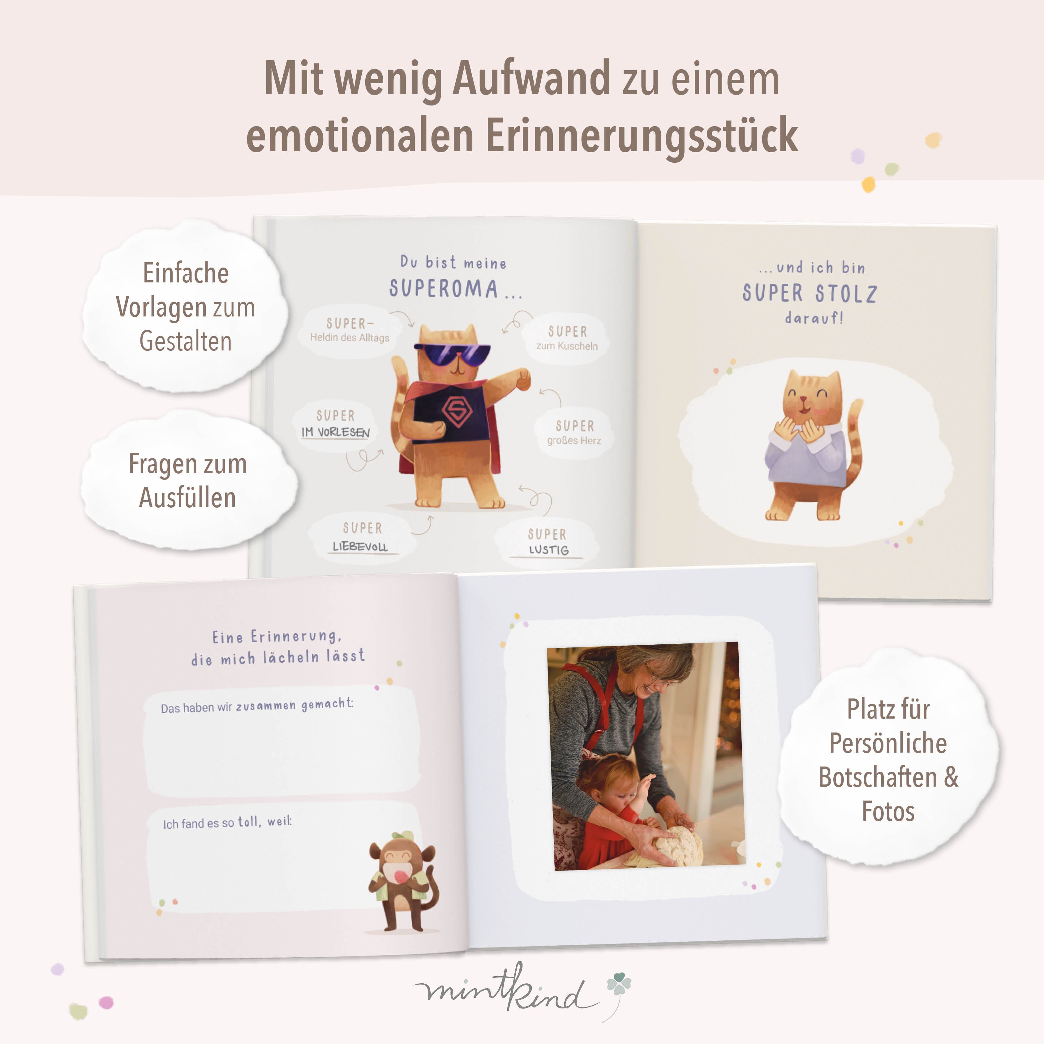 Geschenkbuch Ausfüllbuch Oma