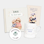 Geschenkset Oma Geschenkbuch Kaffeebecher