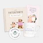 Geschenkset Patentante Geschenkbuch Kaffeebecher