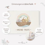Erinnerungsbuch Taufbuch Arche Beige
