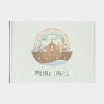 Erinnerungsbuch Taufbuch Arche Salbei