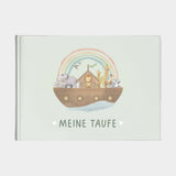 Erinnerungsbuch Taufbuch Arche Salbei