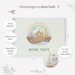 Erinnerungsbuch Taufbuch Arche Salbei