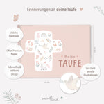 Erinnerungsbuch Taufbuch rosa