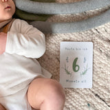 Meilensteinkarten Baby Blau