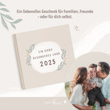 Jahrbuch 2025 Beige Erinnerungen zum Ausfüllen