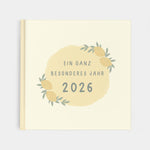 Jahrbuch 2026 Butteryellow Gelb Erinnerunegn Zum Ausfüllen