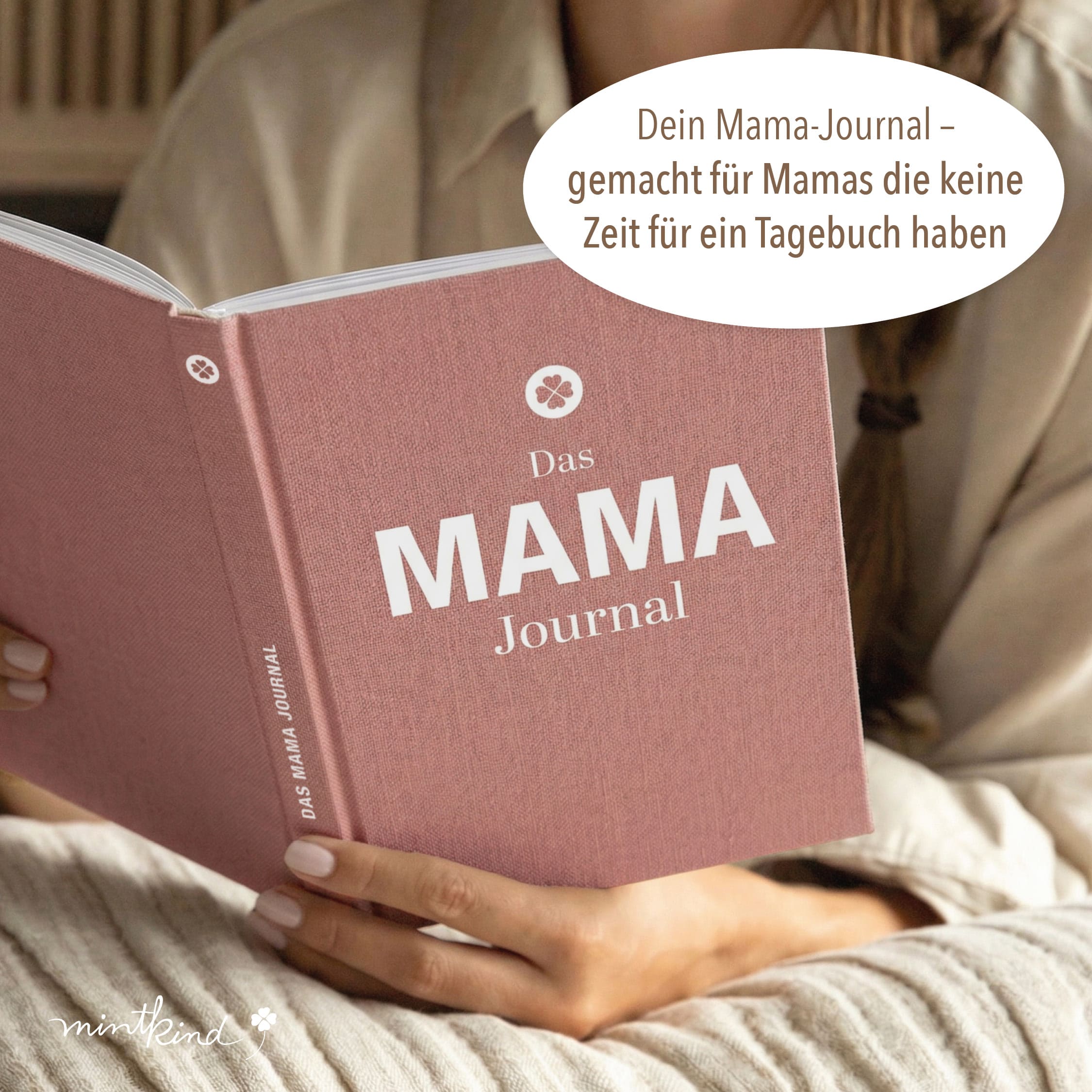 Mama Journal – Tagebuch für Mamas - Rose