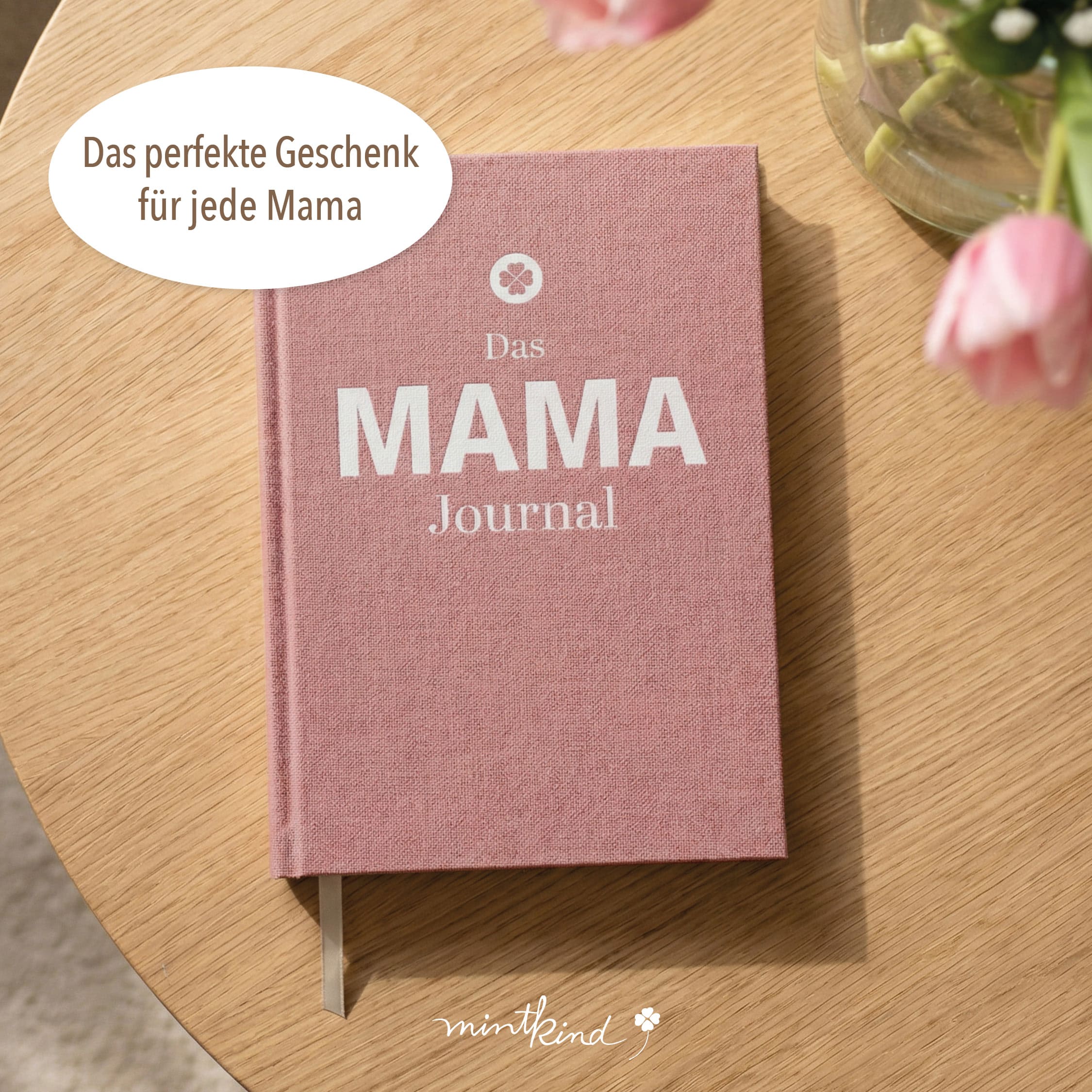 Mama Journal – Tagebuch für Mamas - Rose