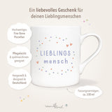Tasse Lieblingsmensch zum Verschenken 