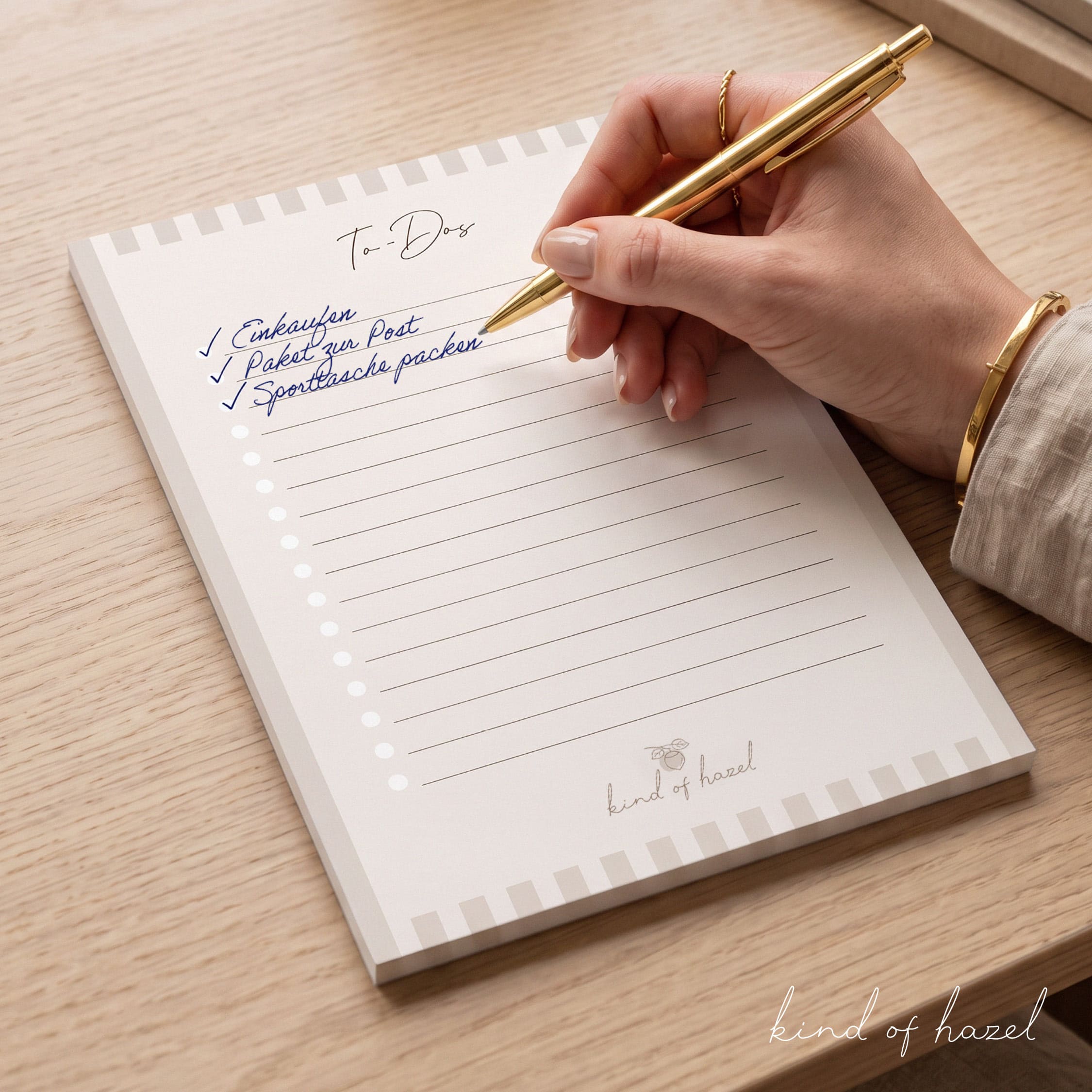 Notizbuch DIN A5 Streifen