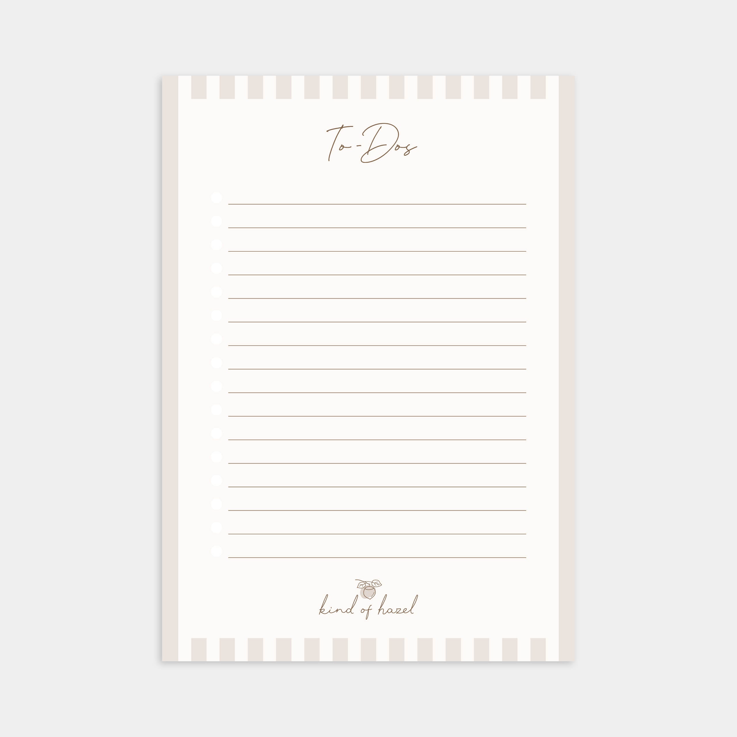Notizbuch DIN A5 Streifen