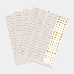 Sticker zum Planen Cover
