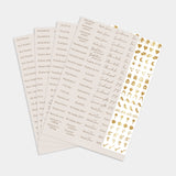 Sticker zum Planen Cover
