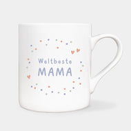Tasse Konfetti "weltbeste Mama"