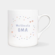 Tasse Konfetti "weltbeste Oma"