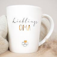 Porzellan Becher "Lieblingsoma"
