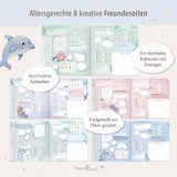 Freundebuch für den Kindergarten – Delfin