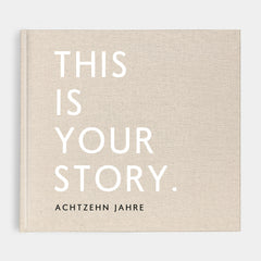 Erinnerungsbuch Beige