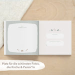 Gästebuch Kommunion beige tiere