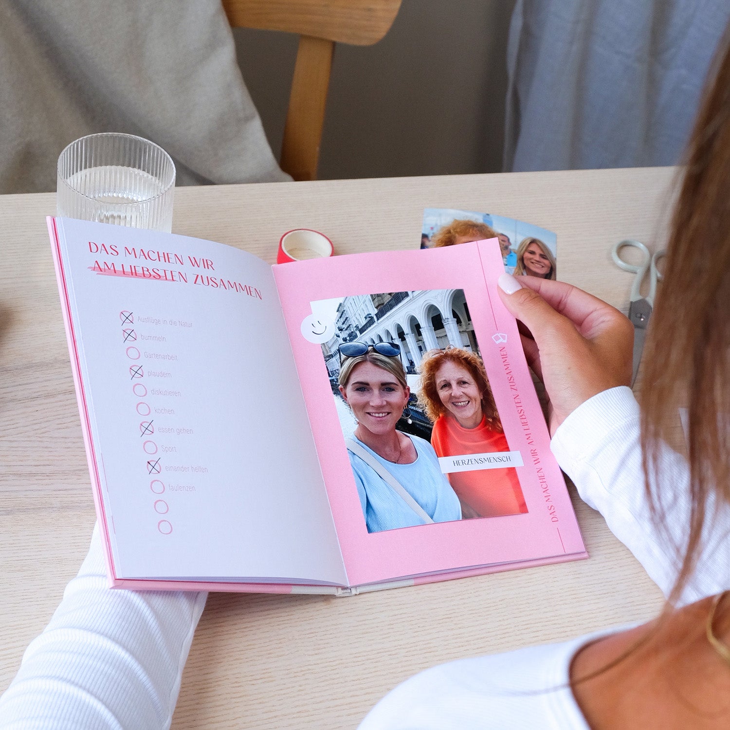 Mutter Tochter Buch zum Ausfüllen