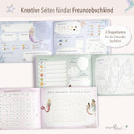 Freundschaftsbuch mit Meerjungfrauen