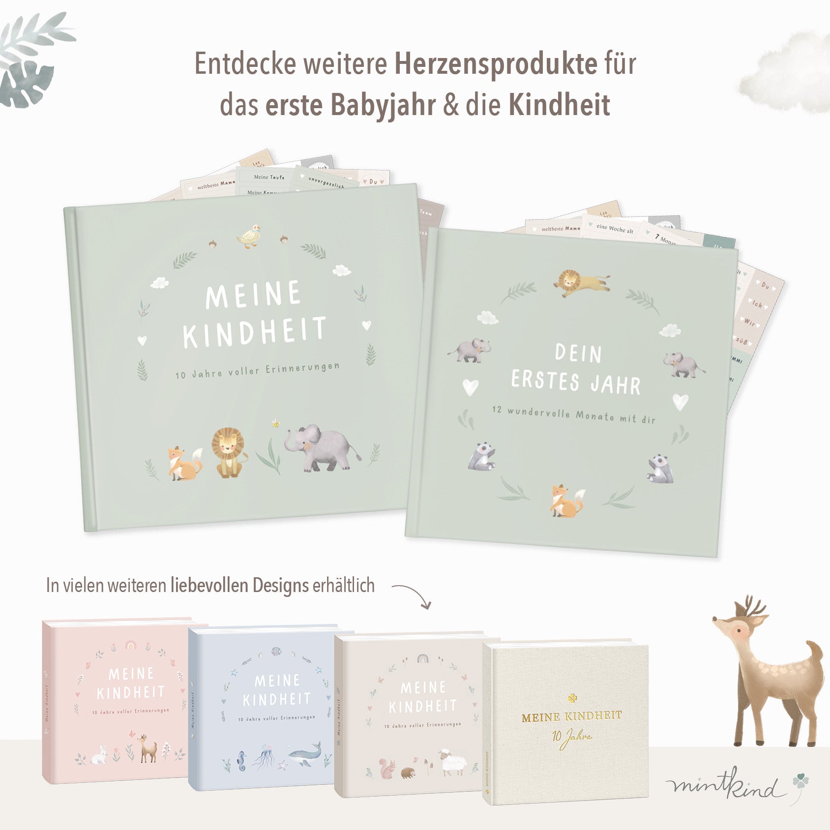 Erinnerungsalbum Meine Kindheit Salbei