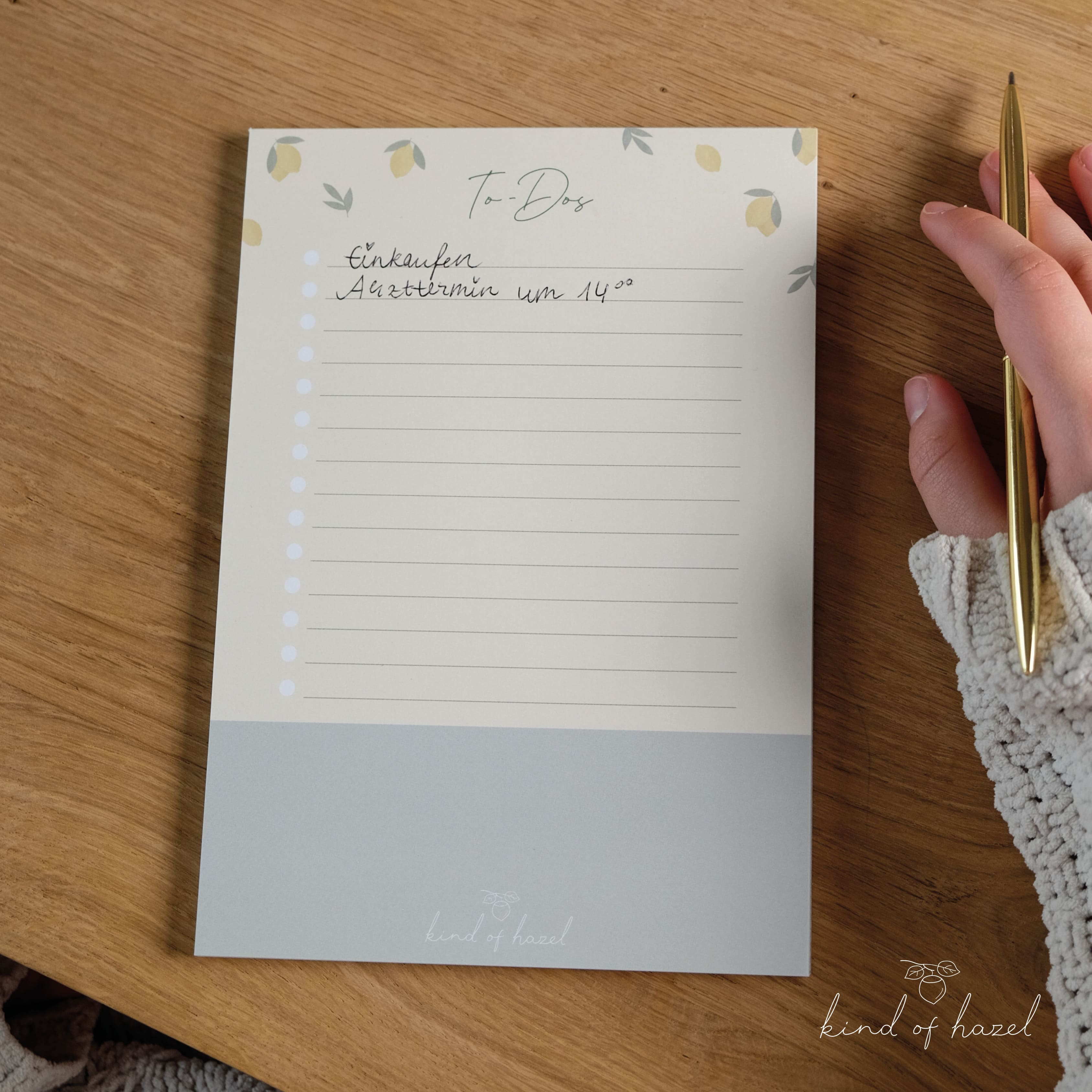 Notizbuch DIN A5 Lemon gelb