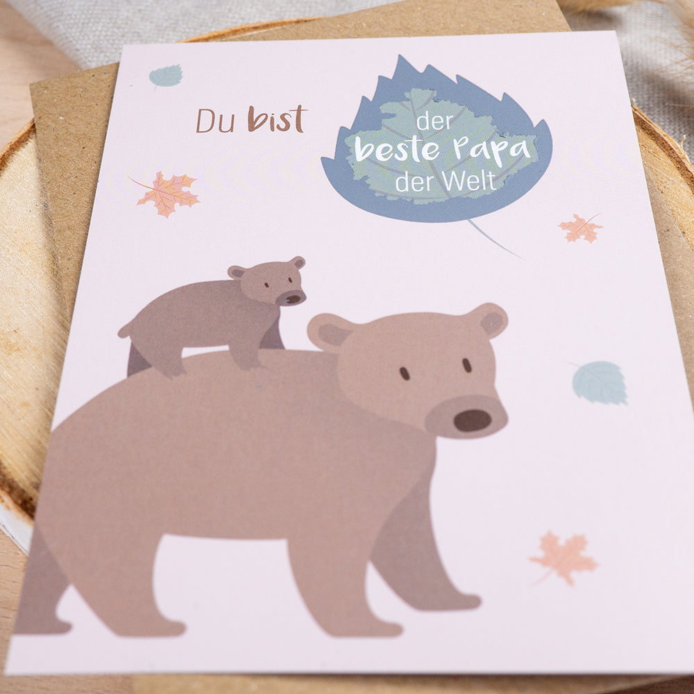 Rubbelkarte "Du bist der beste Papa der Welt"
