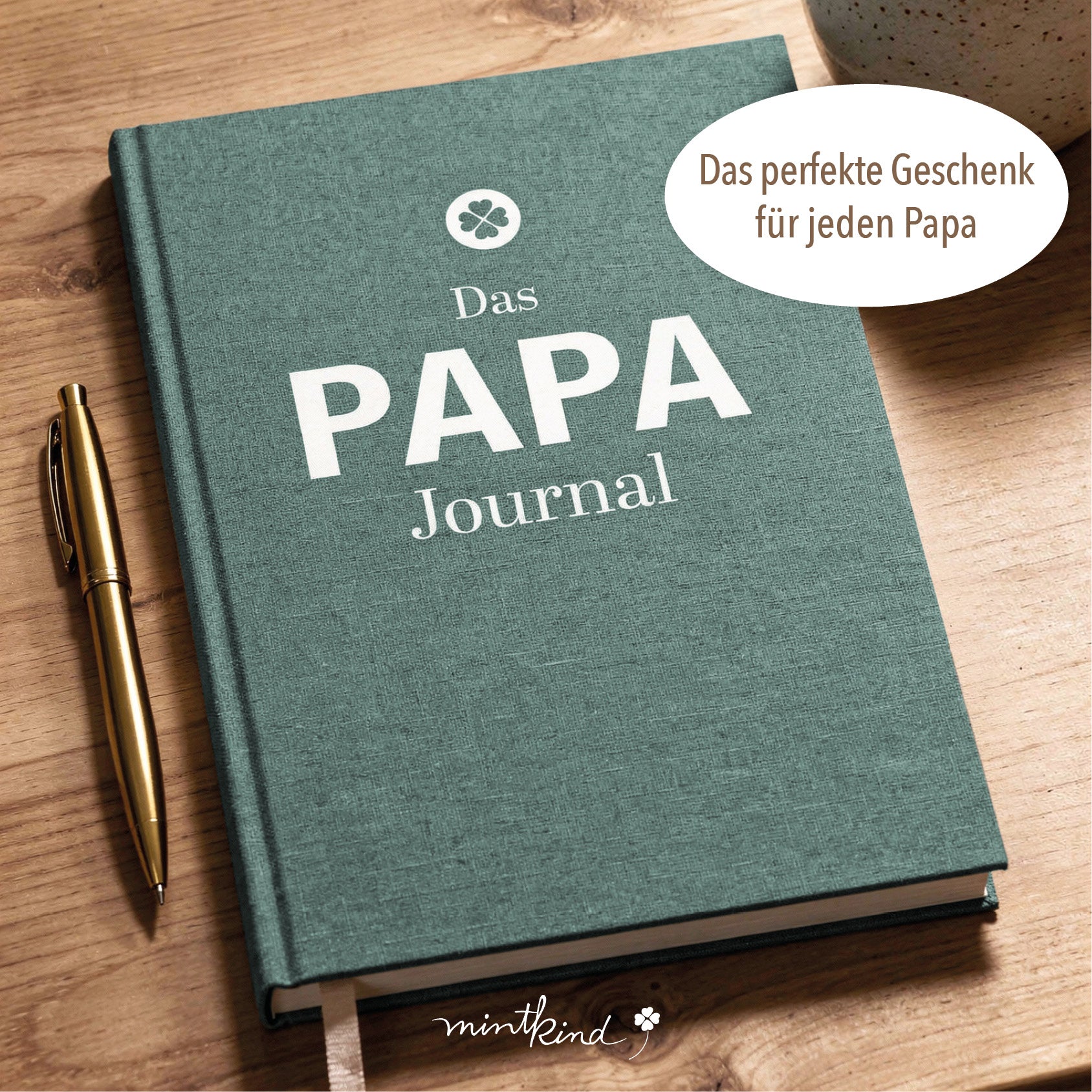 Papa Journal – Tagebuch für Papas - Grün