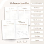 Planer Buchkalender 2027 Linnen Beige