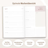 Planer Buchkalender 2027 Rose