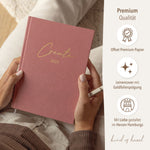 Planer Buchkalender 2027 Rose