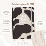Planer Buchkalender 2027 Kuh