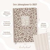 Planer Buchkalender 2027 Leo