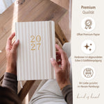 Planer Buchkalender 2027 Streifen